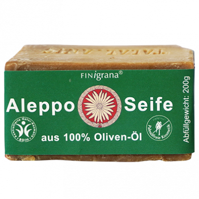 Aleppo Seife 100% Olivenöl (200g)